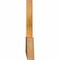 Ekena Millwork Portland Rough Sawn Timber Gable Bracket, Western Red Cedar, 108"W x 18"H x 2"D x 6"F, 4/12 Pitch GBW108X18X0206POR00RWR - alternate 3